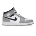 Jordan 1 Mid Light Smoke Grey (GS)