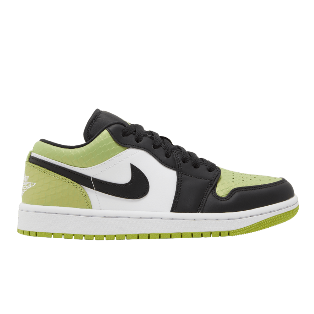 Jordan 1 Low Snakeskin Vivid Green (Women's)