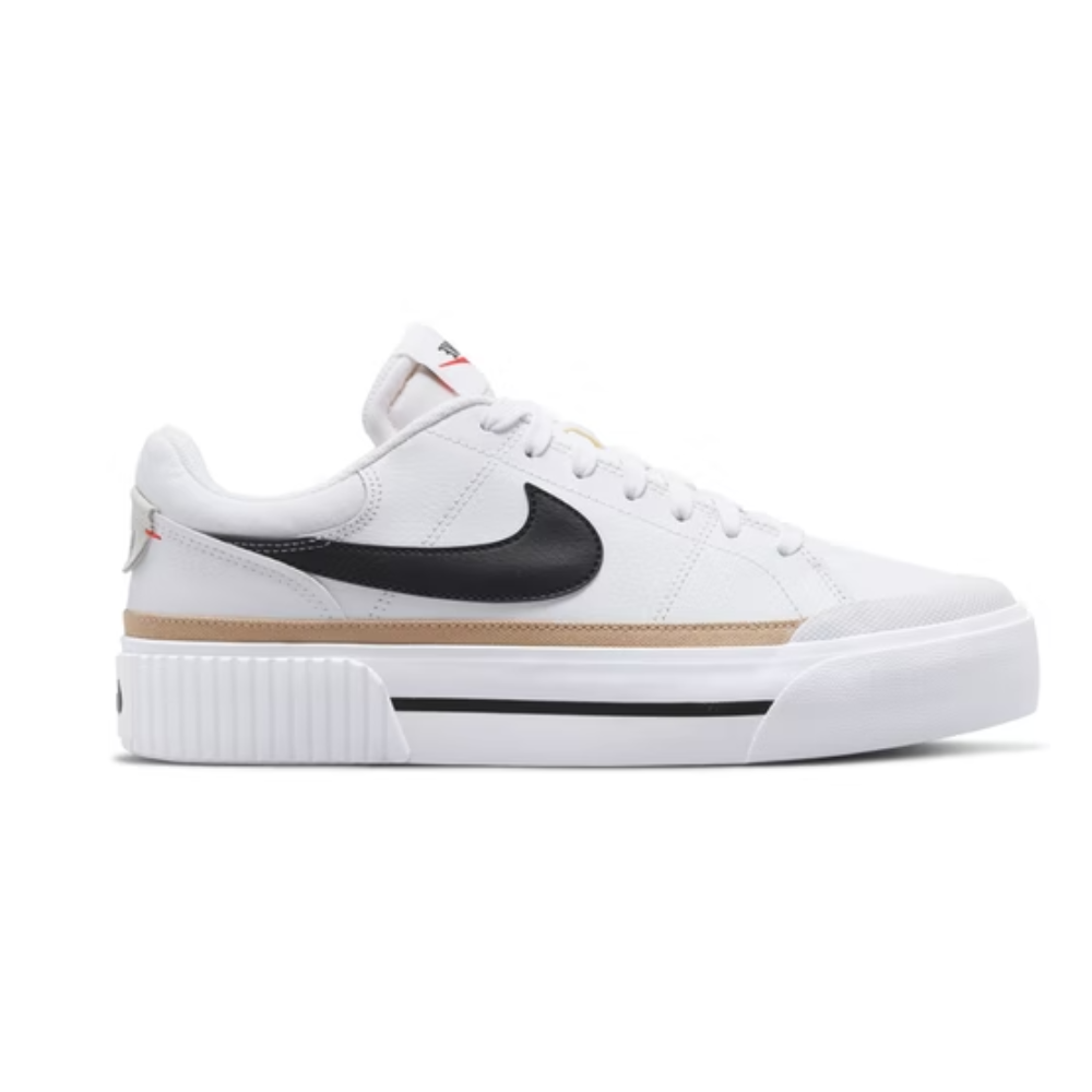Nike Court Legacy Lift White Black (femme)