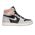 Jordan 1 Retro High Neutral Grey Hyper Crimson