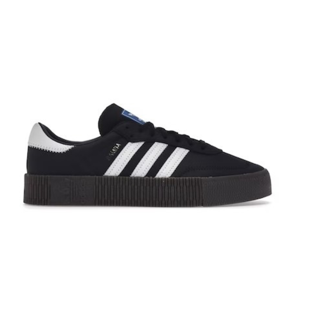 adidas Sambarose Black White Gum (femme)