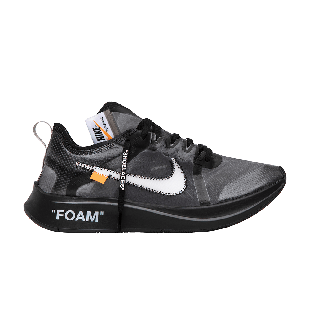 Nike Zoom Fly Off-White Black Silver