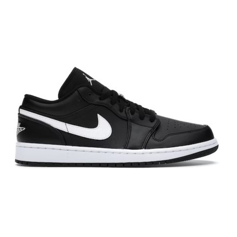 Jordan 1 Low Black White (femme)