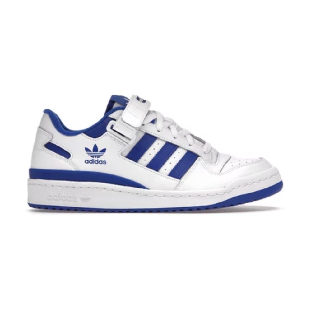 adidas Forum Low White Royal Blue