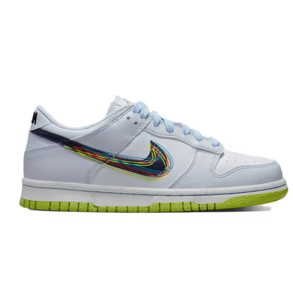 Nike Dunk Low 3D Swoosh Gris (GS)