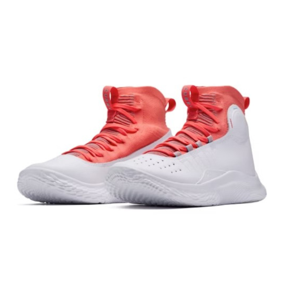 Under Armour Curry 4 Flotro White Red