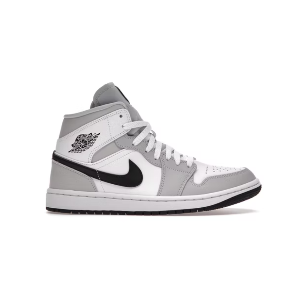 Jordan 1 Mid Light Smoke Grey (femme)