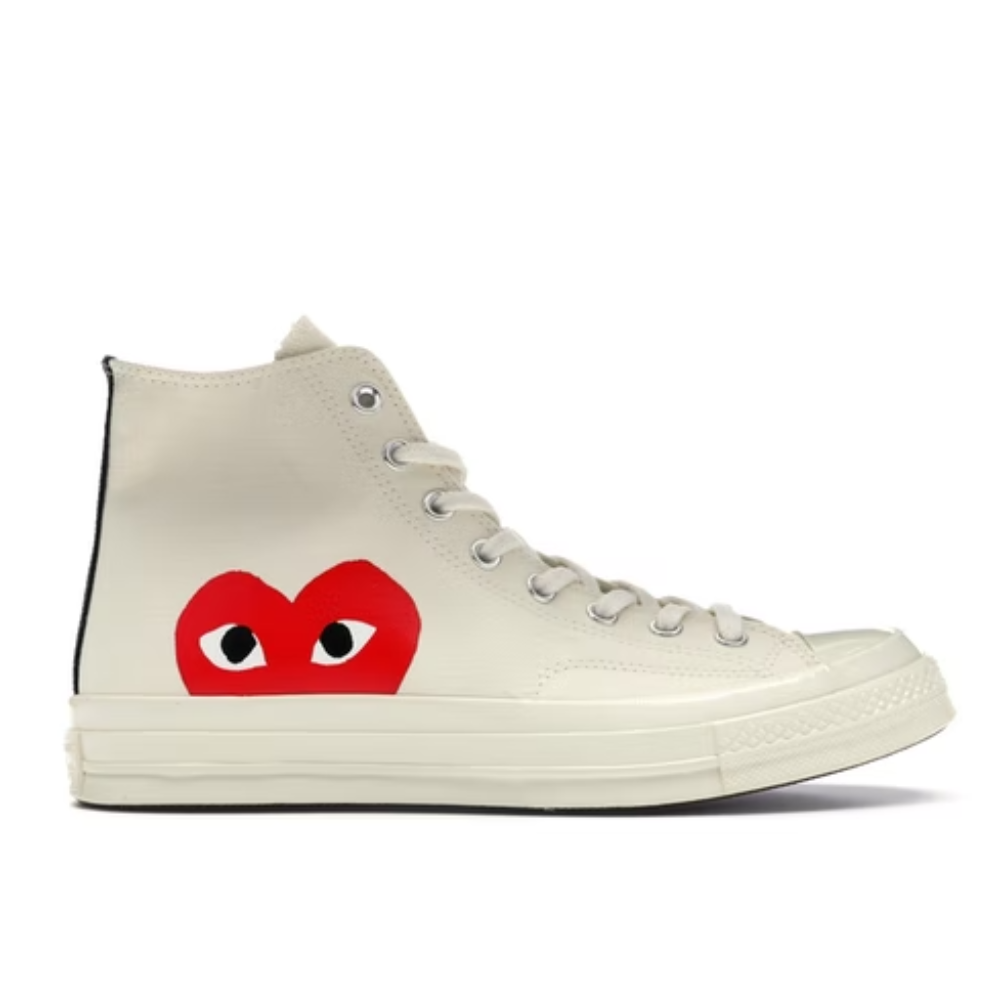 Converse Chuck Taylor All Star 70 Hi Comme des Garcons PLAY White